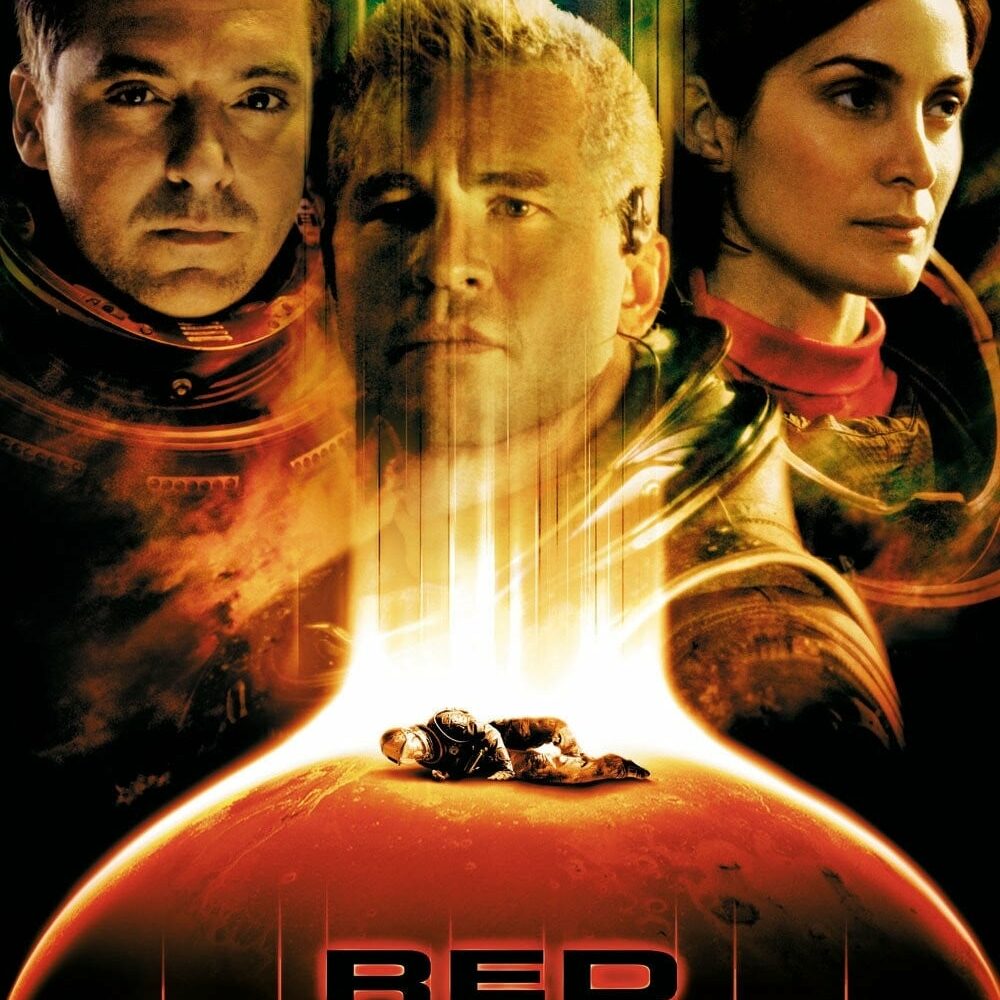 Plakat zum Film „Planeta Rojo“."