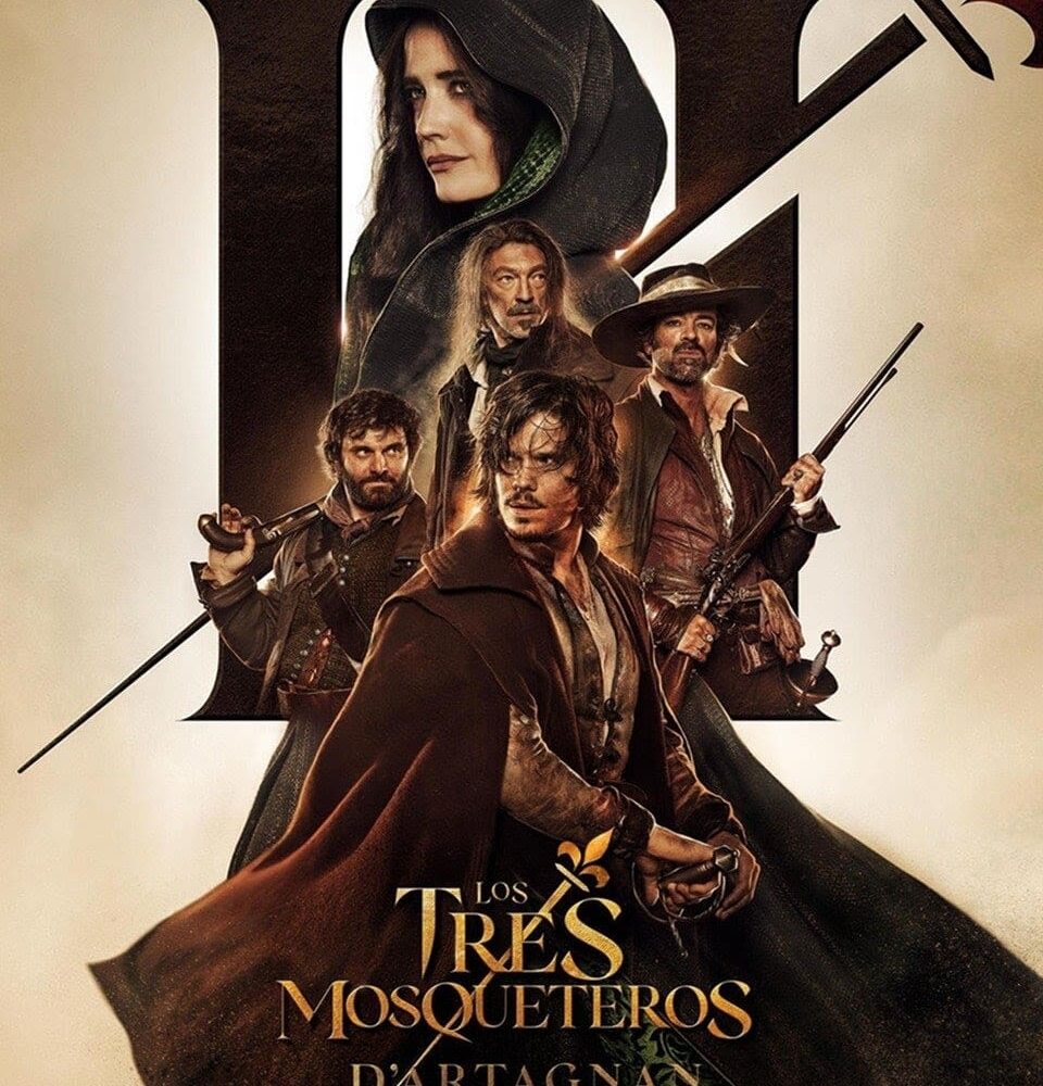 Poster for the movie "Los tres mosqueteros: D'Artagnan"
